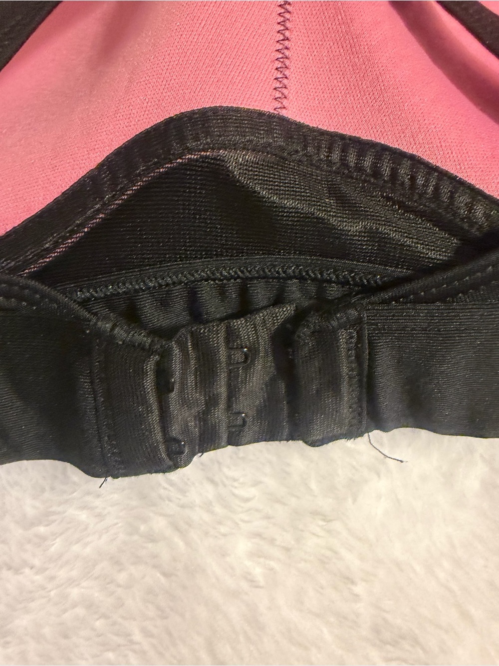 PINK Racerback padded sports bra. Ultimate push up. Small - Picture 3 of 6